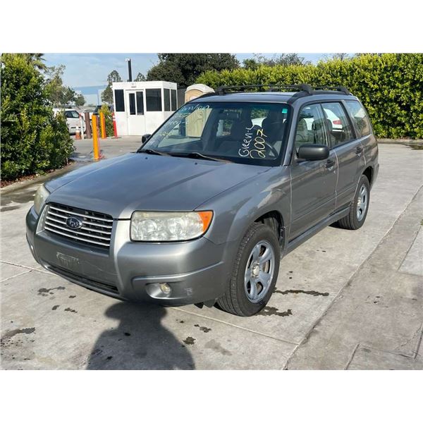 SUBA FORESTER 2007 O/S T-DONATION