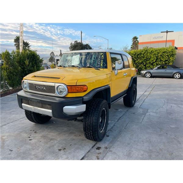 TOYT FJ CRUISER 2008 O/S-T SMOG-2 DAYS