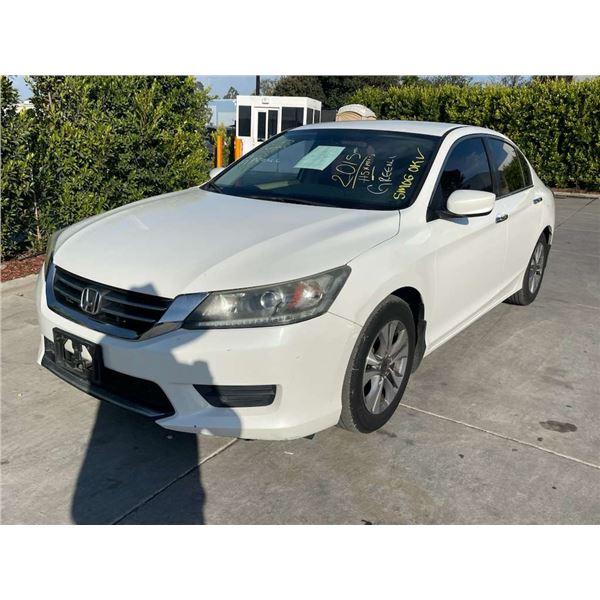 HOND ACCORD 2015 T-REPO-SMOG-2 DAYS