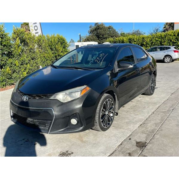 TOYT COROLLA 2015 T-REPO 2 DAYS