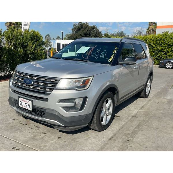 FORD  EXPLORER 2016 T-REPO-SMOG-2 DAYS