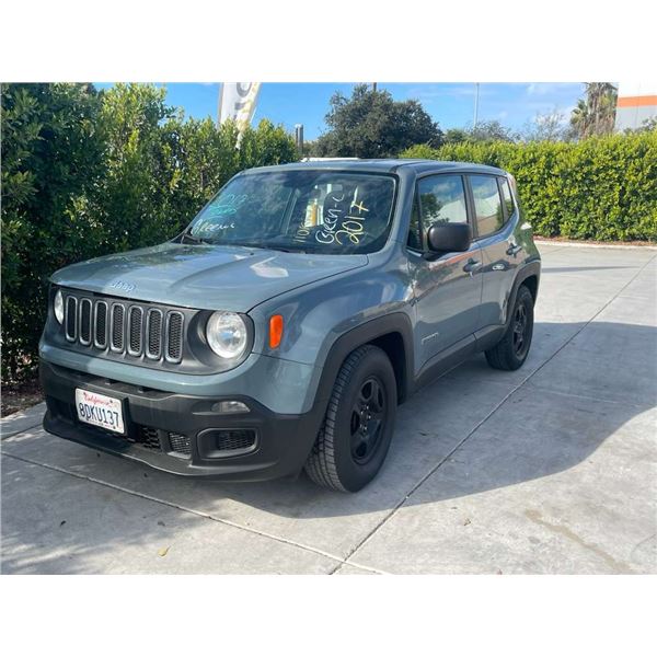 JEEP  RENEGADE 2017 T-REPO 2 DAYS