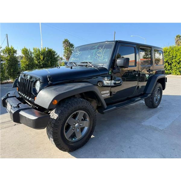 JEEP  WRANGLER 2012 T-REPO 2 DAYS