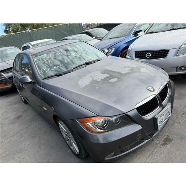 BMW 3-SERIES 2007 APP/DUP-T-EXPORT ONLY-TMU