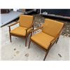 Image 1 : SUPER COOL MID-CENTURY MODERN CHAIRS, PAIR