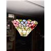Image 2 : STAINED GLASS LAMP - GORGEOUS!