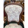 Image 2 : ANTIQUE CARVED WOOD PARLOR CHAIR