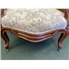 Image 6 : ANTIQUE CARVED WOOD PARLOR CHAIR