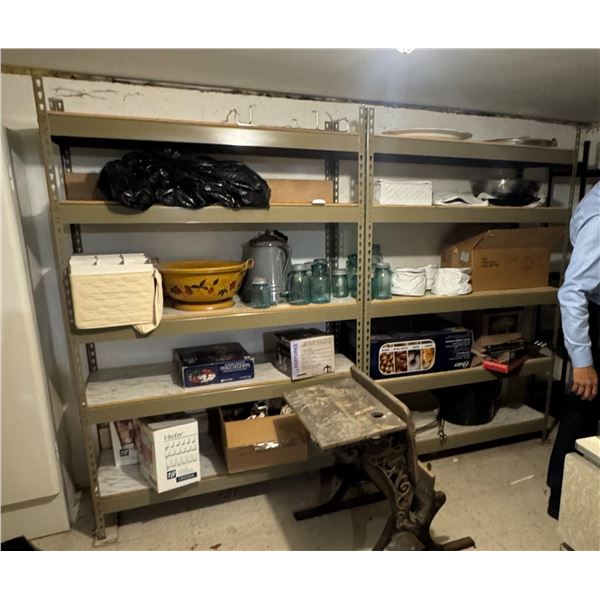 HEAVY DUTY SNAP TOGETHER BOLTLESS SHELVING - HUGE LOT