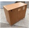 Image 3 : CONTEMPORARY WOOD CABINET (MATCHES THE DESK IN LOT 9)