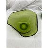 Image 12 : GREEN GLASS DISHES
