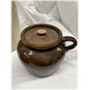 Image 2 : VINTAGE/ANTIQUE EARTHENWARE CROCKS, JUGS, AND BEAN POTS