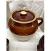 Image 8 : VINTAGE/ANTIQUE EARTHENWARE CROCKS, JUGS, AND BEAN POTS