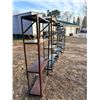 Image 2 : METAL SHELVES, LOT OF 4