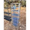 Image 5 : METAL SHELVES, LOT OF 4