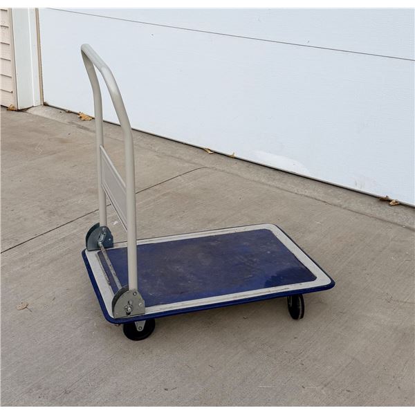 HAND TRUCK/FOUR WHEEL CART WITH HANDLE