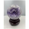 Image 1 : 20 INCH CIRCUMFERENCE AMETHSYT SPHERE  FROM BRAZIL