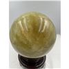 Image 5 : 19 INCH CIRCUMFERENCE NATURAL CITRINE SPHERE FROM BRAZIL