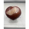 Image 1 : 2.7 inch Reb Carnelian Heart