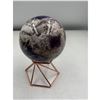 Image 2 : 56.4 MM Amethyst Chevron Sphere