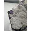 Image 6 : 3.90 Inch Purple Fluorite with Clear Quartz Specimen