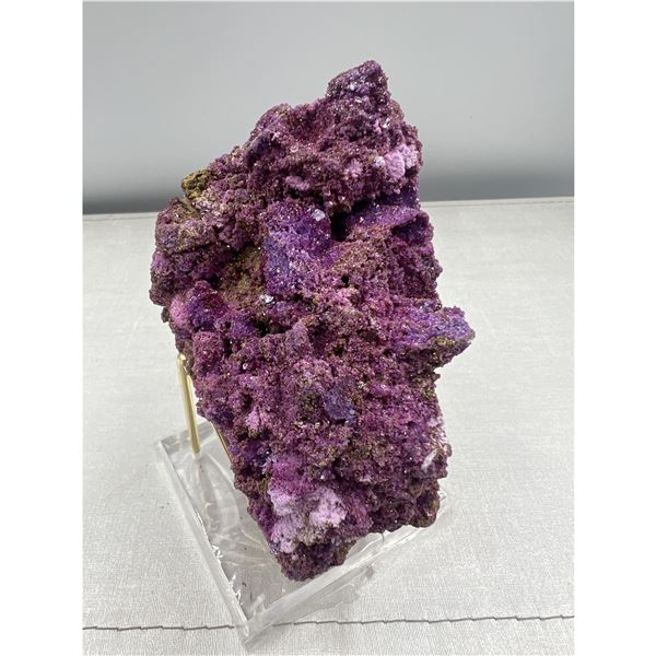 3.7 x 3 inch Ruby Cluster Specimen