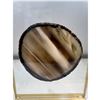 Image 3 : 3.9 INCH NATURAL AGATE SLICE WITH STAND