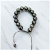 Image 1 : Black Tourmaline Bracelet 12mm