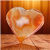 Image 5 : Carnelian Heart shaped Stone 3 Inch