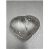 Image 5 : 2.5 inch Clear Quartz Heart with Golden Healer