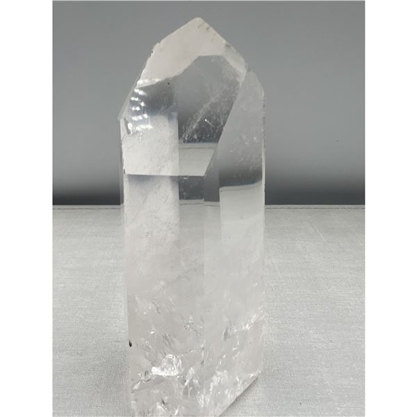 4.6 inch Clear Quartz Tower