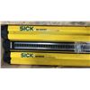 Image 3 : Lot of (3) Sick M4000 Safety Light Curtains 2-#M40S-68A303AA0 & 1-#M40E-68A303RB0