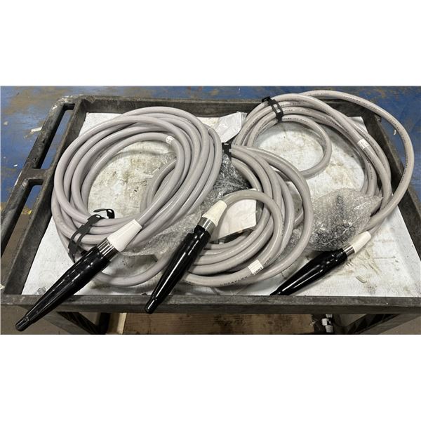 (3) Comet #20033141 U3 R24SL CA133RA 10M HDT High Voltage Cables