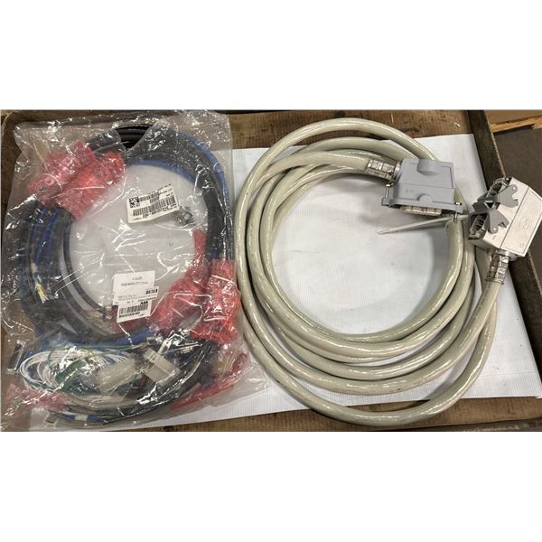 Lot of (2) Misc. Cables #3HAC021828-003 & #2586