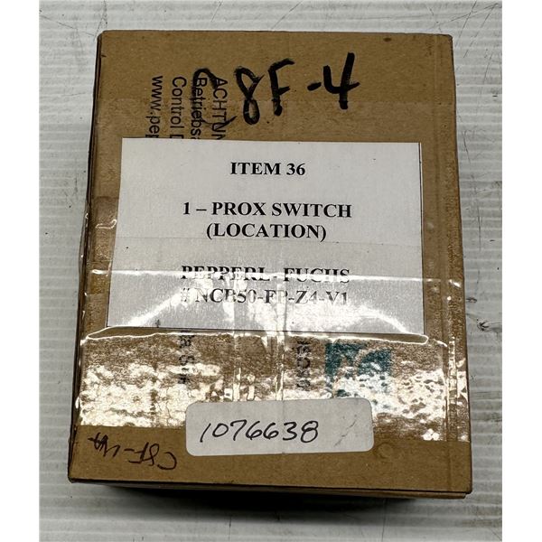 Pepperl+Fuchs #NCB50-FP-Z4-V1 Inductive Sensor