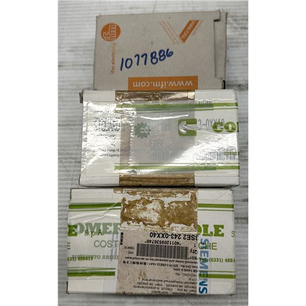 Lot of (3) Misc. Sensors 1-#II5447 & 2-#3SE2243-0XX40