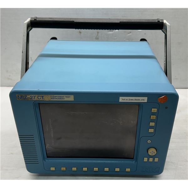 Zetec #MIZ-27 CT Component Test Instrument