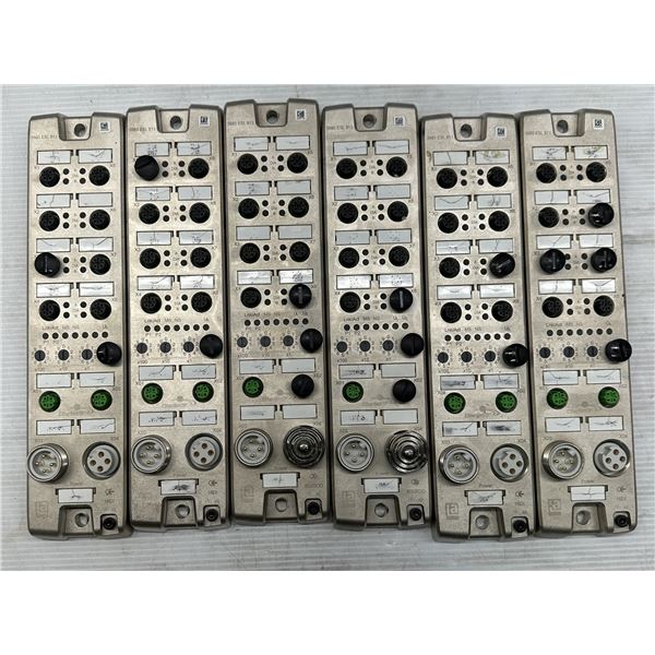 Lot of (6) Lumberg Automation #0980 ESL 813 Distribution Blocks