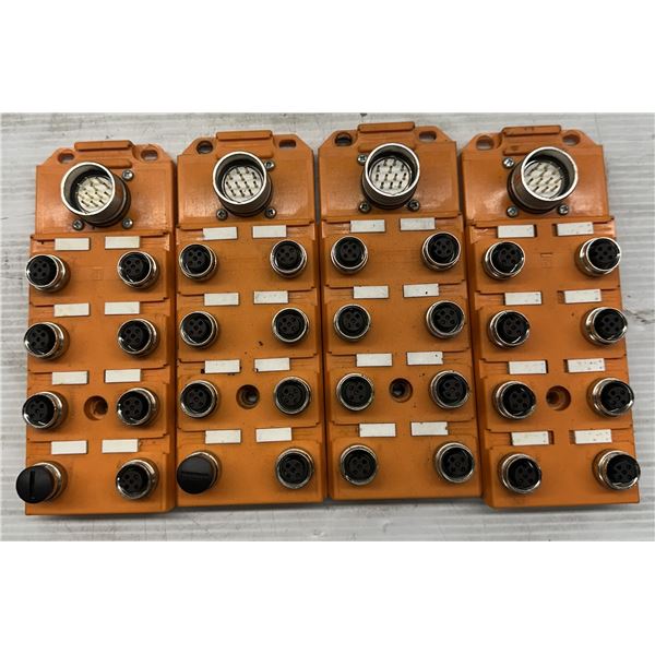 Lot of (4) Lumberg #ASBS 8 5-4 Distribution Blocks