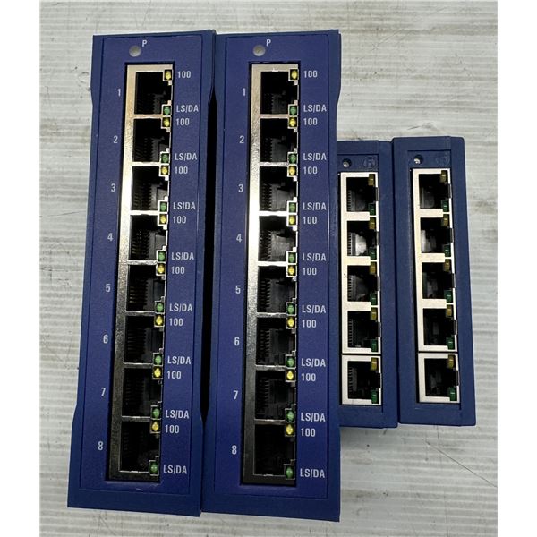 Lot of (4) Hirschmann Rail Switches