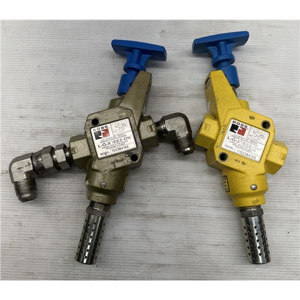 (2) Ross #L-O-X/EEZ-ON / #1523B4102 Energy Isolation Devices