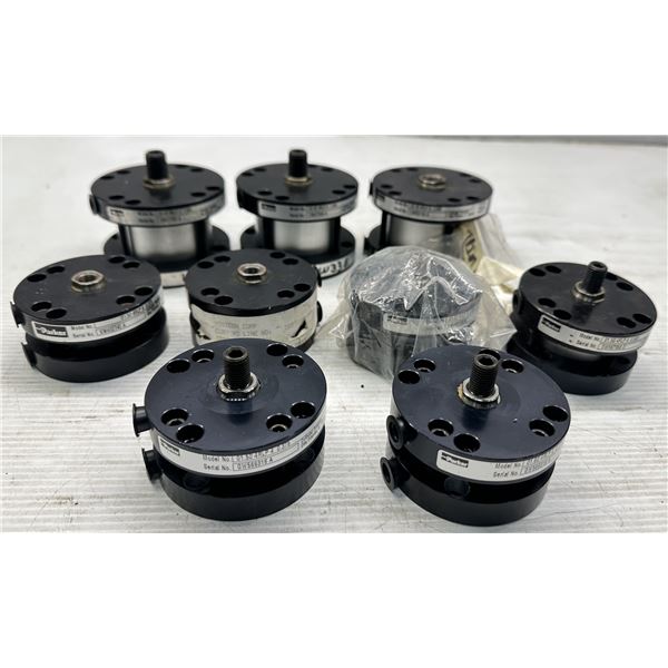 Lot of (9) Parker Cylinders #02.00 4RLP 4 1.000 & #01.50 4RLP 4 0.375