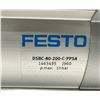 Image 6 : (2) Festo #DSBC-80-200-C-PPSA Cylinders
