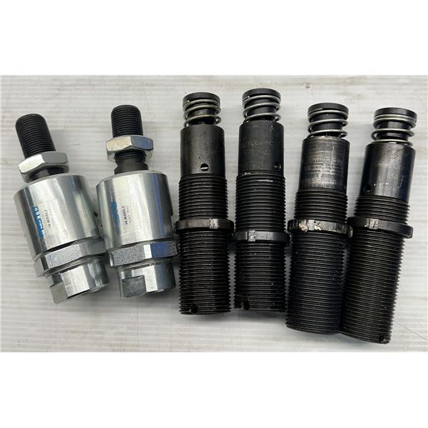 Lot of (6) Festo & Ace Items 2-#FK-M20X1,5 Rod Couplers & 3-#MA3325 Adjustable Shock Absorbers