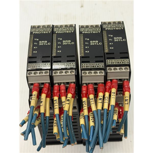 (4) Schmersal #SRB 301LC-24V Modules