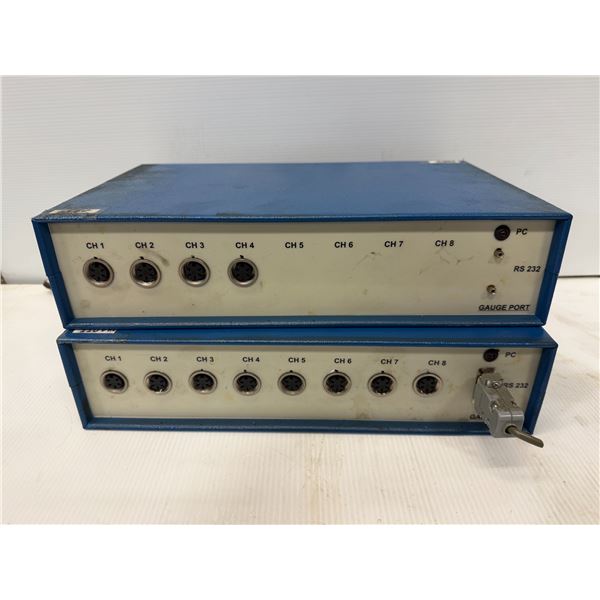 (2) Control Boxes - 1 x 4 Channel, 1 x 8 Channel