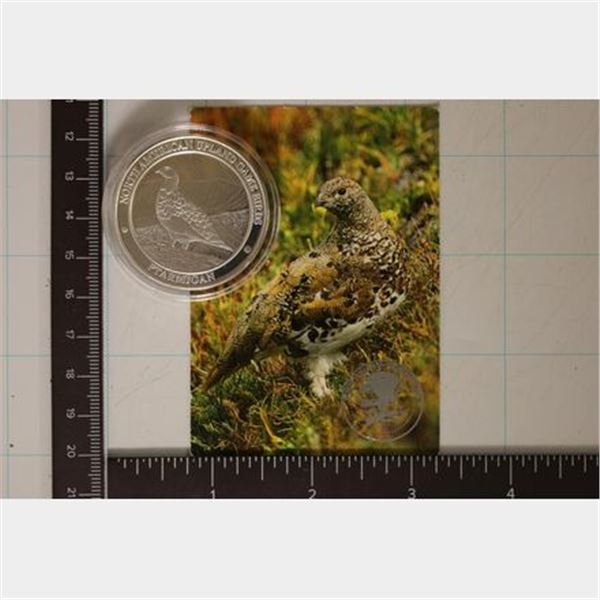 SILVER PLATED 1 1/2" NORTH AMERICAN HUNTING CLUB