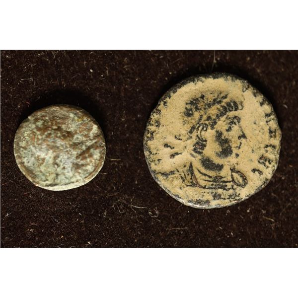 2 ROMAN ANCIENT COINS