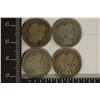 Image 1 : 1899, 1907, 1909 & 1914-D SILVER BARBER DIMES