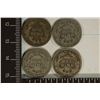Image 2 : 1899, 1907, 1909 & 1914-D SILVER BARBER DIMES
